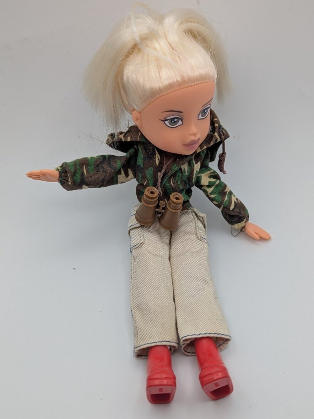 2000s Lil Bratz Cloe Mini Doll Camo Safari Outfit